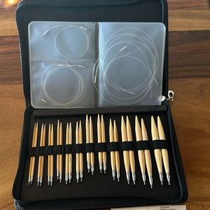 Takumi Bamboo Interchangeable Circular Knitting Needle Set